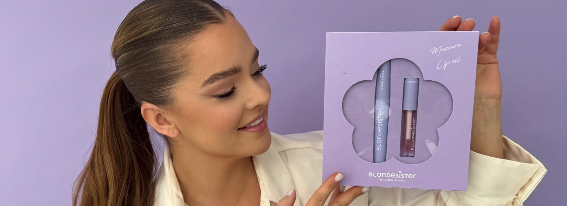 BLONDESISTER Mini Box Essential rinkinys su 4in1 tušu ir lūpų aliejumi